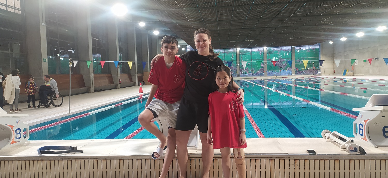 Presencia navarra en la concentraci&oacute;n de tecnificaci&oacute;n de nataci&oacute;n adaptada, organizada por la FEDDF en el CAR de Madrid